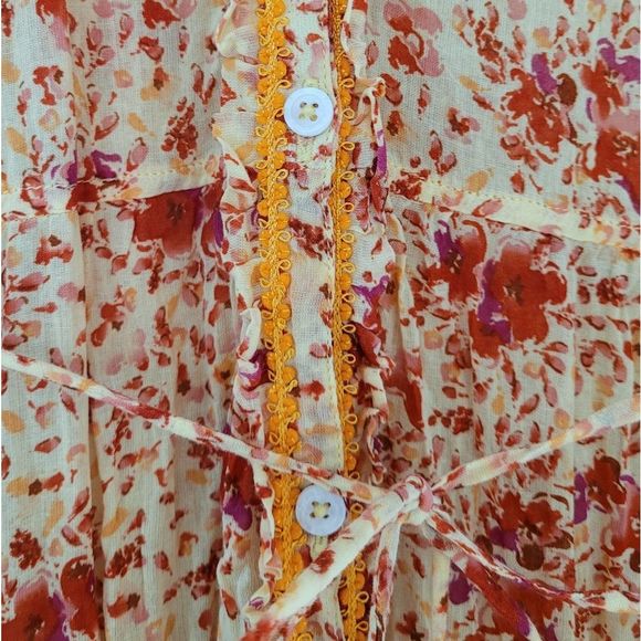 Poupette St Barth Rita Floral Maxi Dress Size XS - Picture 6 of 12